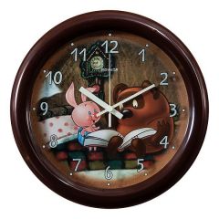  Салют Настенные часы (33x5 см) П - 3Б1.2 - 715 Перед сном