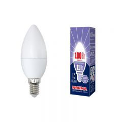  Volpe Лампа светодиодная (UL-00003810) E14 11W 6500K матовая LED-C37-11W/DW/E14/FR/NR