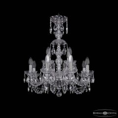 Подвесная люстра Bohemia Ivele Crystal 1402 1402/8+4/195/XL-64 Ni