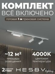 Комплект трековый Hesby Lighting Skylite №5 HSBL_kompl_S005_NI1W4K