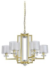Подвесная люстра Newport ALEXANDRA 4406+1/C mat.gold