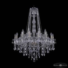 Подвесная люстра Bohemia Ivele Crystal 1415 1415/16+8/300/h-106 Pa