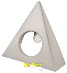 Корпус De Fran FT 9251 Треугольник накладной стоун-хром