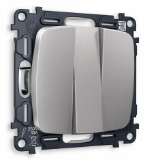 Выключатель трехклавишный без рамки Ambrella Volt Quant MO505010