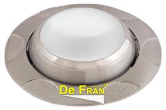 Точечный светильник De Fran FT 156 ZJA R50 SNN Светильник "Рыбий глаз" (сфера поворотная) сатин-никель + никель Е14 1 x 50 вт