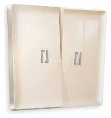 Клавиши для выключателя двухклавишного c подсветкой Ambrella Volt Quant AP3040