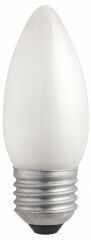 Лампа накаливания Jazzway B35 240V 40W E27 frosted