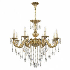Подвесная люстра Bohemia Ivele Crystal AL7901 AL79101/8/250 B G
