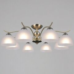 Люстра на штанге Illumico IL0896-8CSQ-26 AB ELITE