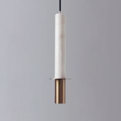 Подвесной светильник Cloyd CLARNET P1 / выс. 36 см - бел.камень (арт.10796)