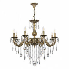 Подвесная люстра Bohemia Ivele Crystal AL7901 AL79101/8/250 B FP