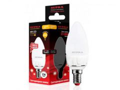 Лампа светодиодная Supra SL-LED-CN-8W/2700/E14-D