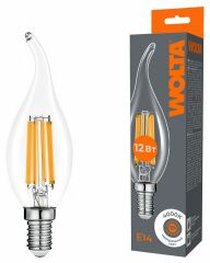 Лампа светодиодная Wolta WF-CT35-12W4KE14