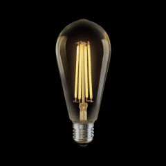  Voltega Лампа светодиодная филаментная E27 6W 2800К золотая VG10-ST64Gwarm6W 5526