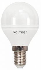 Лампа светодиодная Voltega Simple E14 5.5Вт 4000K VG2-G2E14cold5W