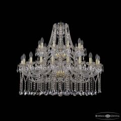 Подвесная люстра Bohemia Ivele Crystal 1413 1413/20+10/360/2d G