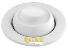 Точечный светильник De Fran FT 9212-39 PSW Светильник "Рыбий глаз" (сфера поворотная) перламутровый белый E14 1 x 40 вт