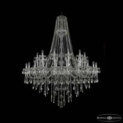 Подвесная люстра Bohemia Ivele Crystal 1415 1415/24+12+6/530/h-187 Ni