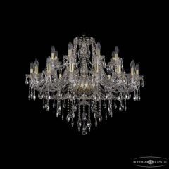 Подвесная люстра Bohemia Ivele Crystal 1415 1415/16+8/360 G