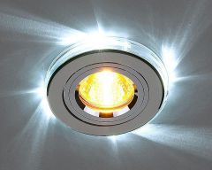 Встраиваемый светильник Elektrostandard 2060 MR16 хром/белый 4690389060939
