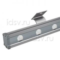  Arlight Светодиодный прожектор AR-LINE-1000L-48W-24V RGB-Warm3000 (Grey, 15x45 deg, DMX512)
