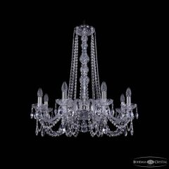 Подвесная люстра Bohemia Ivele Crystal 1402 1402/8/240/h-73 Ni