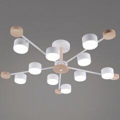  Reluce Люстра на штанге 03751-0.3-10 WT+WOOD GX53