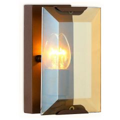 Накладной светильник Ambrella Light Traditional 6 TR5158 CF/TI кофе/янтарь E14/1 max 40W 210*130*100