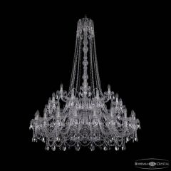 Подвесная люстра Bohemia Ivele Crystal 1411 1411/20+10+5/460/h-175/2d Ni