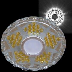  Reluce Встраиваемый светильник 62060-9.0-001PL MR16+LED5W CL+GD