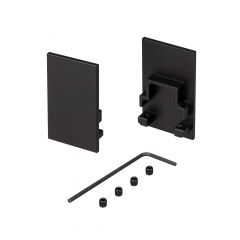 Заглушка SL-COMFORT-2542 BLACK глухая ( Arlight , Металл)