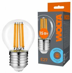 Лампа светодиодная Wolta WF-G45-15W6KE27