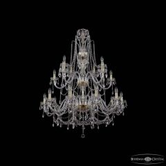Подвесная люстра Bohemia Ivele Crystal 1411 1411/10+5+5/360/2d G