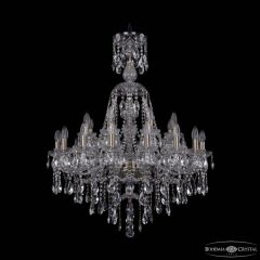 Подвесная люстра Bohemia Ivele Crystal 1415 1415/16+8/300/XL-106 Pa