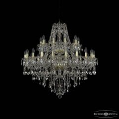 Подвесная люстра Bohemia Ivele Crystal 1415 1415/20+10/360/2d G