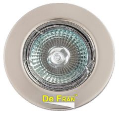 Точечный светильник De Fran FT 9210 T неповоротный титан MR16 1 x 50 вт