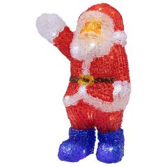  Neon-Night Дед Мороз световой (30 см) Санта Клаус приветствует 513-273