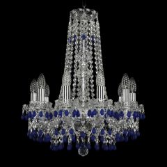 Люстра Bohemia Ivele Crystal 1410/10/160/h-60/Ni/V3001