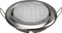 Точечный светильник De Fran FT 9218 SN встраиваемый без лампы, метал сатин-никель GX53 1 x 13 вт