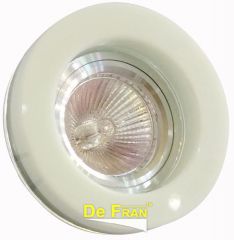 Точечный светильник De Fran FT 888 хром + матовый прозрачный MR16 1 x 50 вт
