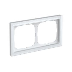  Systeme Electric ARTGALLERY PURE 2-постовая РАМКА, ОРГАНИЧЕСКОЕ СТЕКЛО БЕЛЫЙ