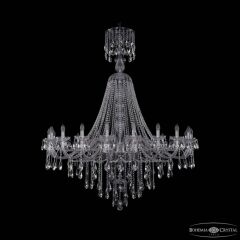Подвесная люстра Bohemia Ivele Crystal 1415 1415/20/530/XL-180 Ni