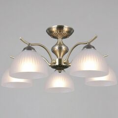 Люстра на штанге Illumico IL0896-5CSQ-26 AB ELITE