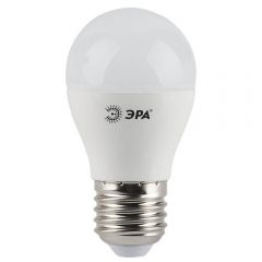 Лампа светодиодная Эра E27 5W 2700K матовая LED P45-5W-827-E27