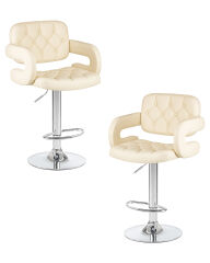 Набор 2 шт Стул барный Dobrin TIESTO, кремовый