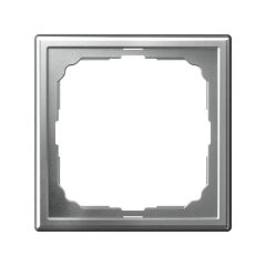  Systeme Electric ARTGALLERY 1-постовая РАМКА, АЛЮМИНИЙ