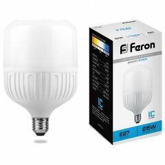 Лампа светодиодная Saffit LB-65 E27 25Вт 6400K 25887