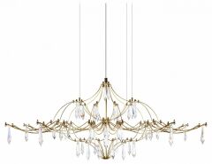 Подвесная люстра Loft IT Mira 10587/1000 Gold Asfour