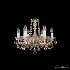 Подвесная люстра Bohemia Ivele Crystal 1402 1402/6/160 G R721