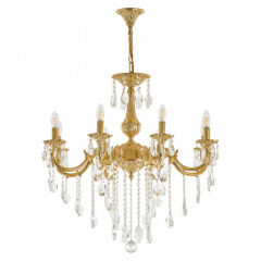 Подвесная люстра Bohemia Ivele Crystal AL7801 AL78101/8/250 B G